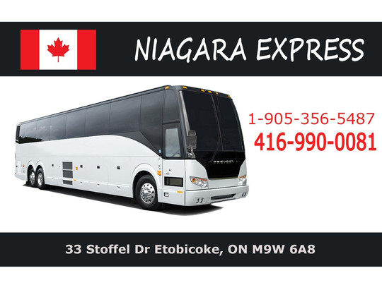 Niagara Express Charter Bus Services-多伦多必去景点