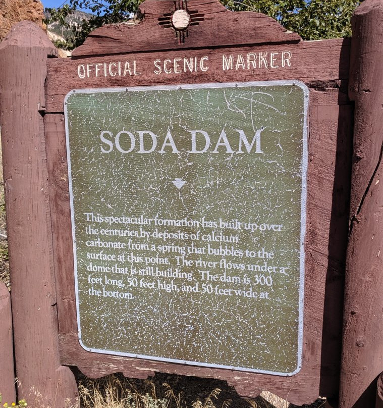 Soda Dam Hot Springs景点图片