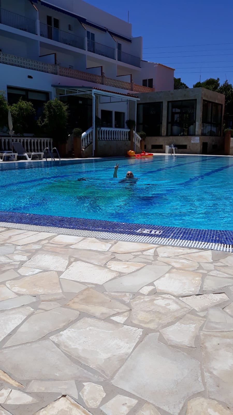 Hotel Entre Pinos-泳池