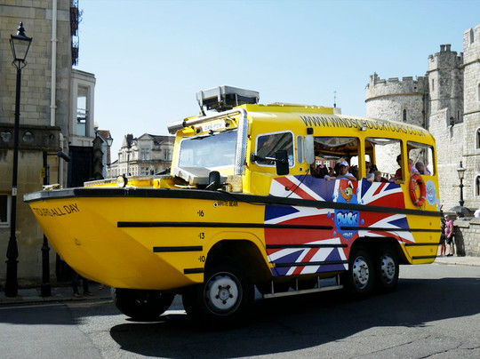Windsor Duck Tours-温莎必去景点