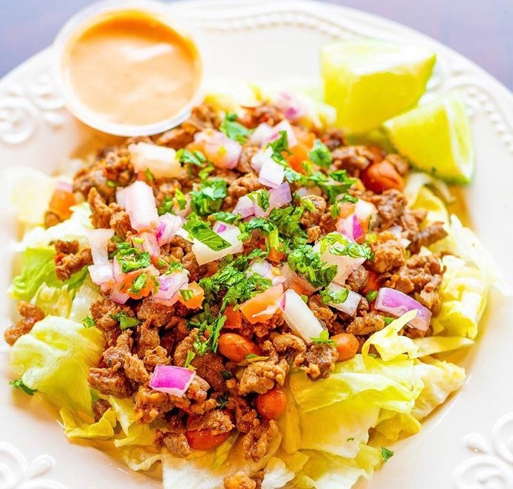 Authentic street taco