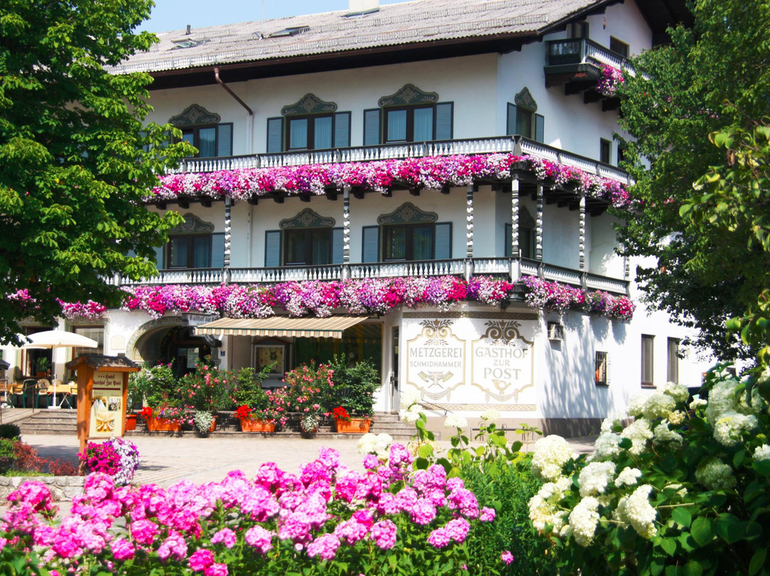 Schleching酒店住宿-Landgasthof Zur Post