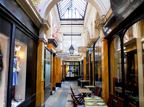 全景拱廊街-巴黎必去景点