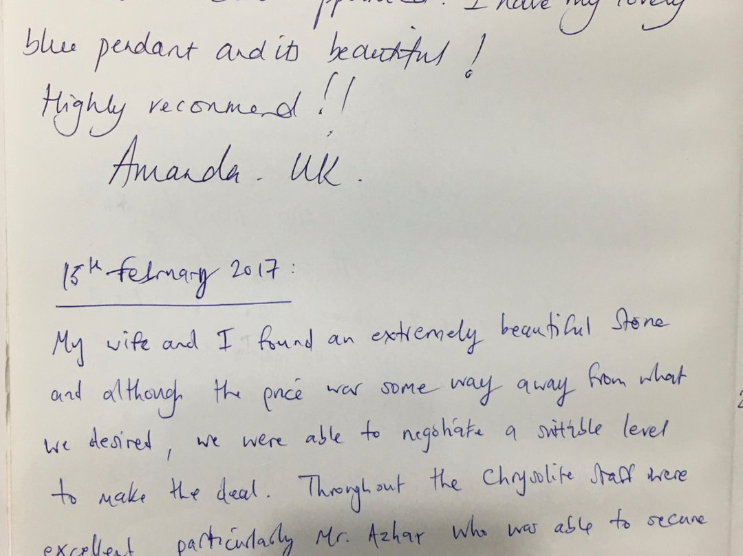 Chrysolite Gem & Jewellery-加勒必去景点