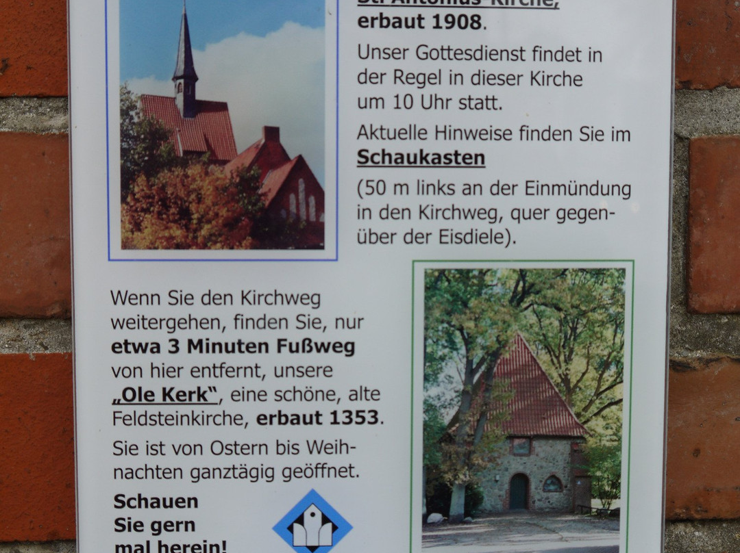 Ole Kerk - die kleine Feldsteinkirche-Bispingen必去景点