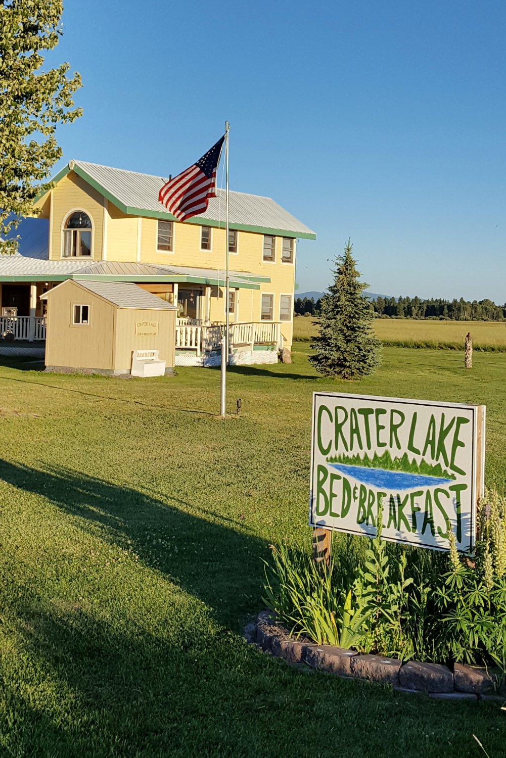 Crater Lake Bed and Breakfast-浴室