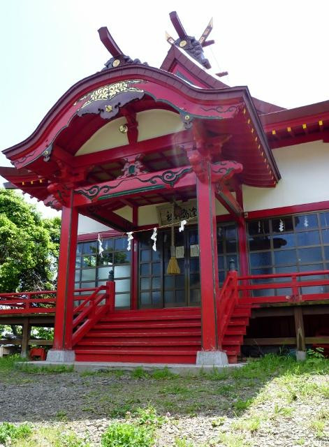 Miyatsu Bentengu Shrine-奥尻町必去景点