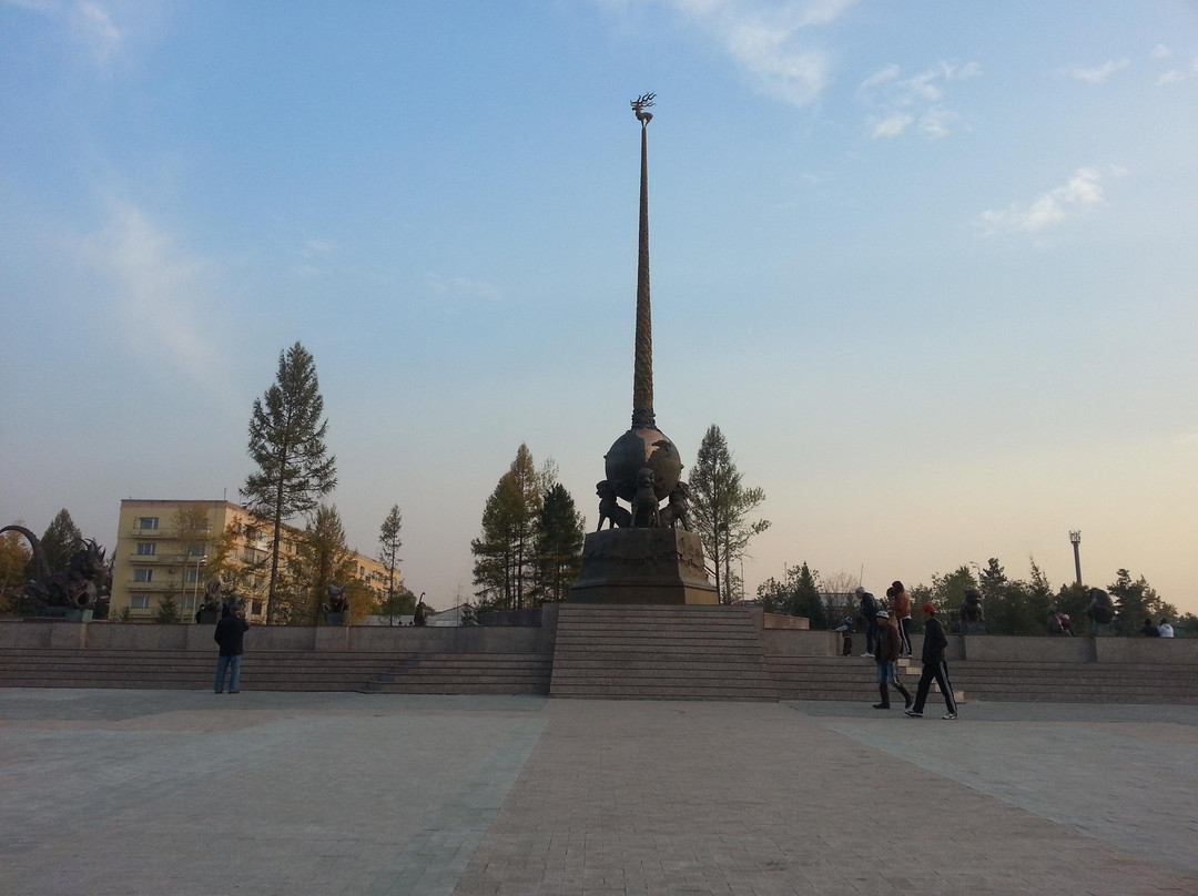 Obelisk Center of Asia-Kyzyl必去景点