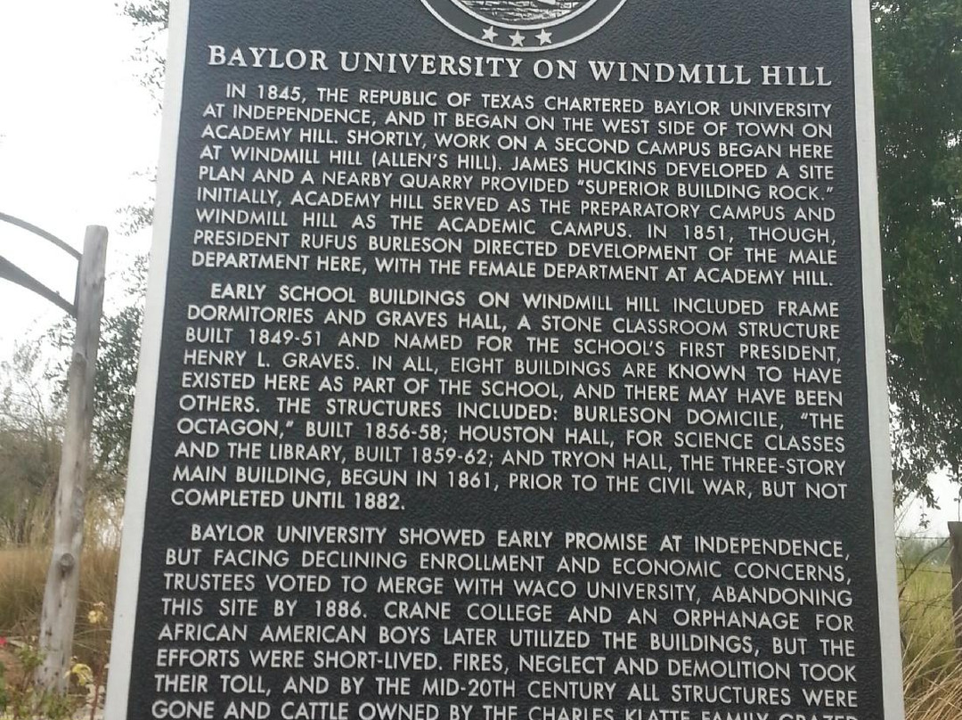 Old Baylor Park-Independence必去景点