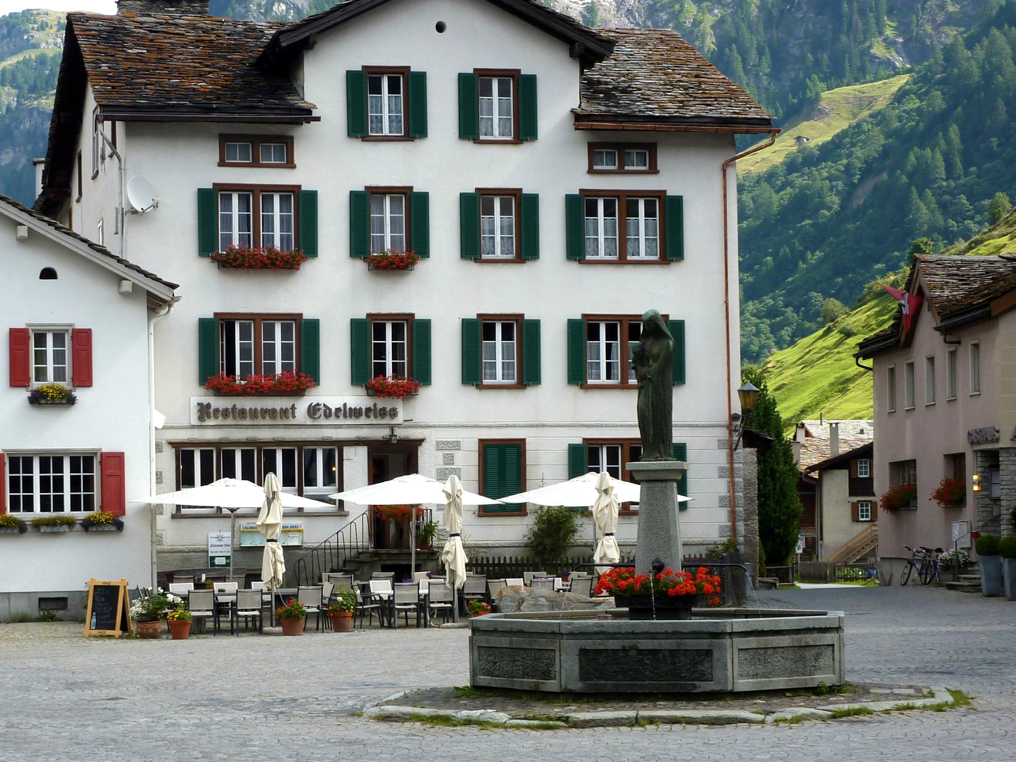 Gasthaus Edelweiss-浴室