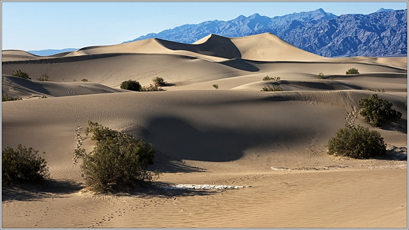 Mesquite Flat Sand Dunes-死亡谷国家公园必去景点