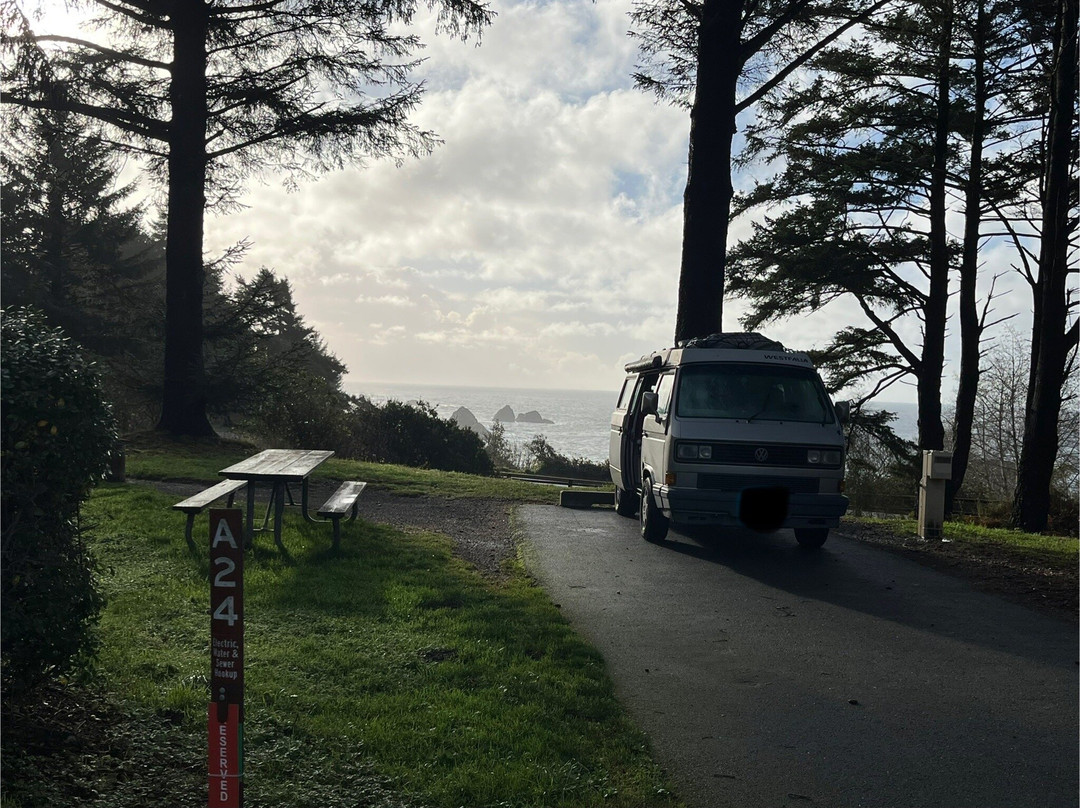 Harris Beach State Park Campground