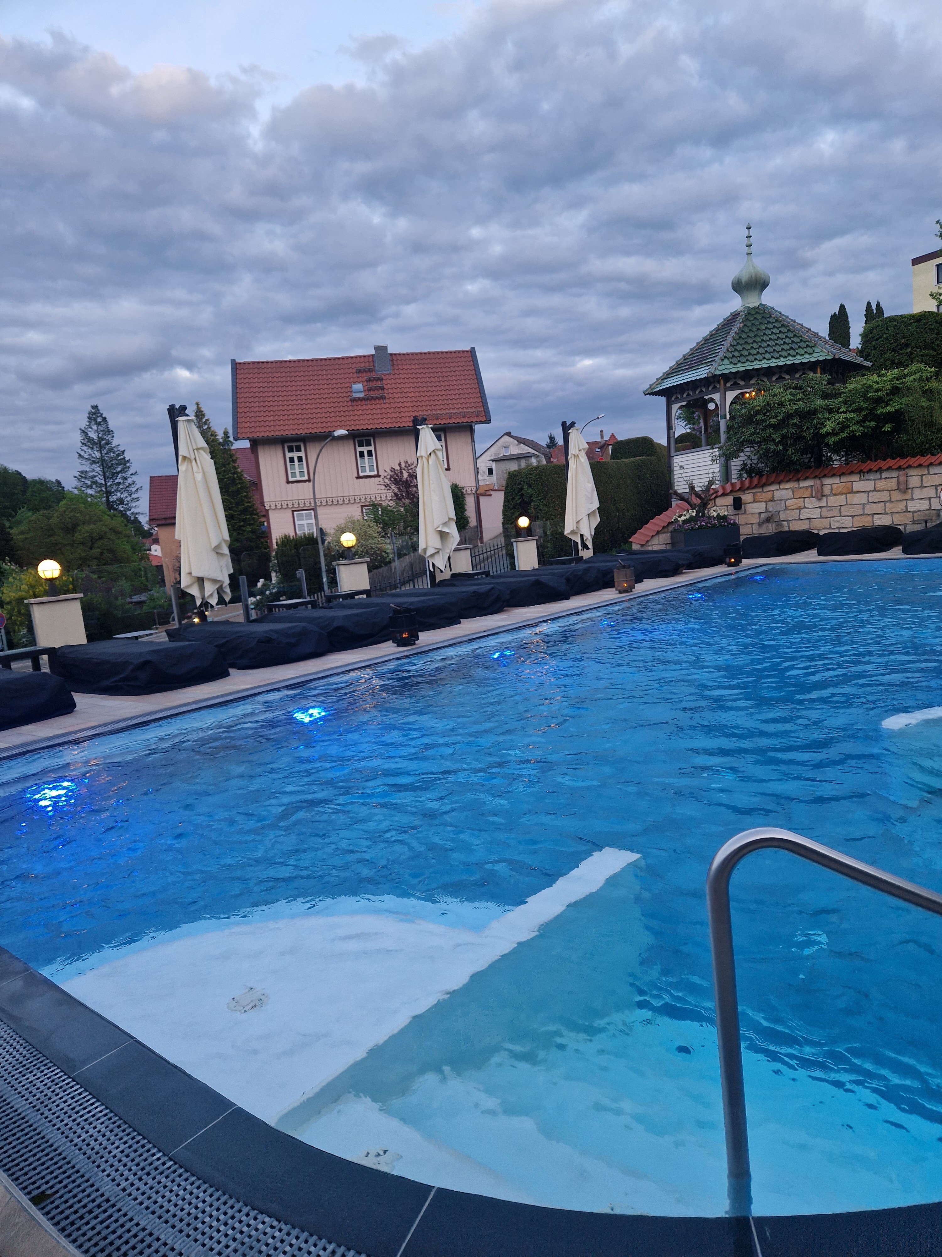 RoLigio® & Wellness Resort Romantischer Winkel-泳池