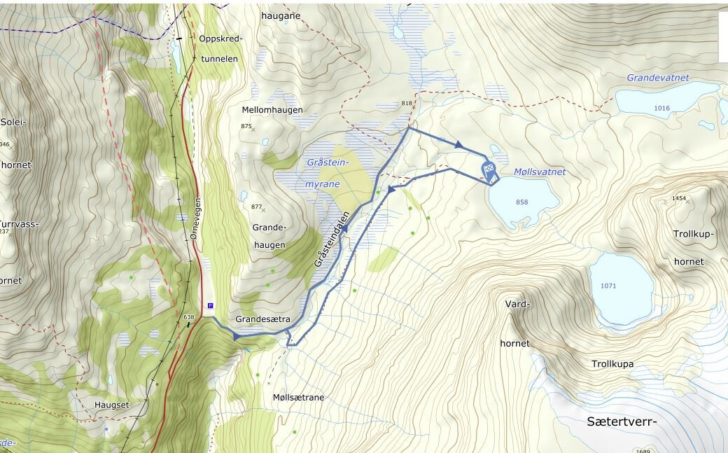 Møllsvatnet-盖伦格峡湾必去景点