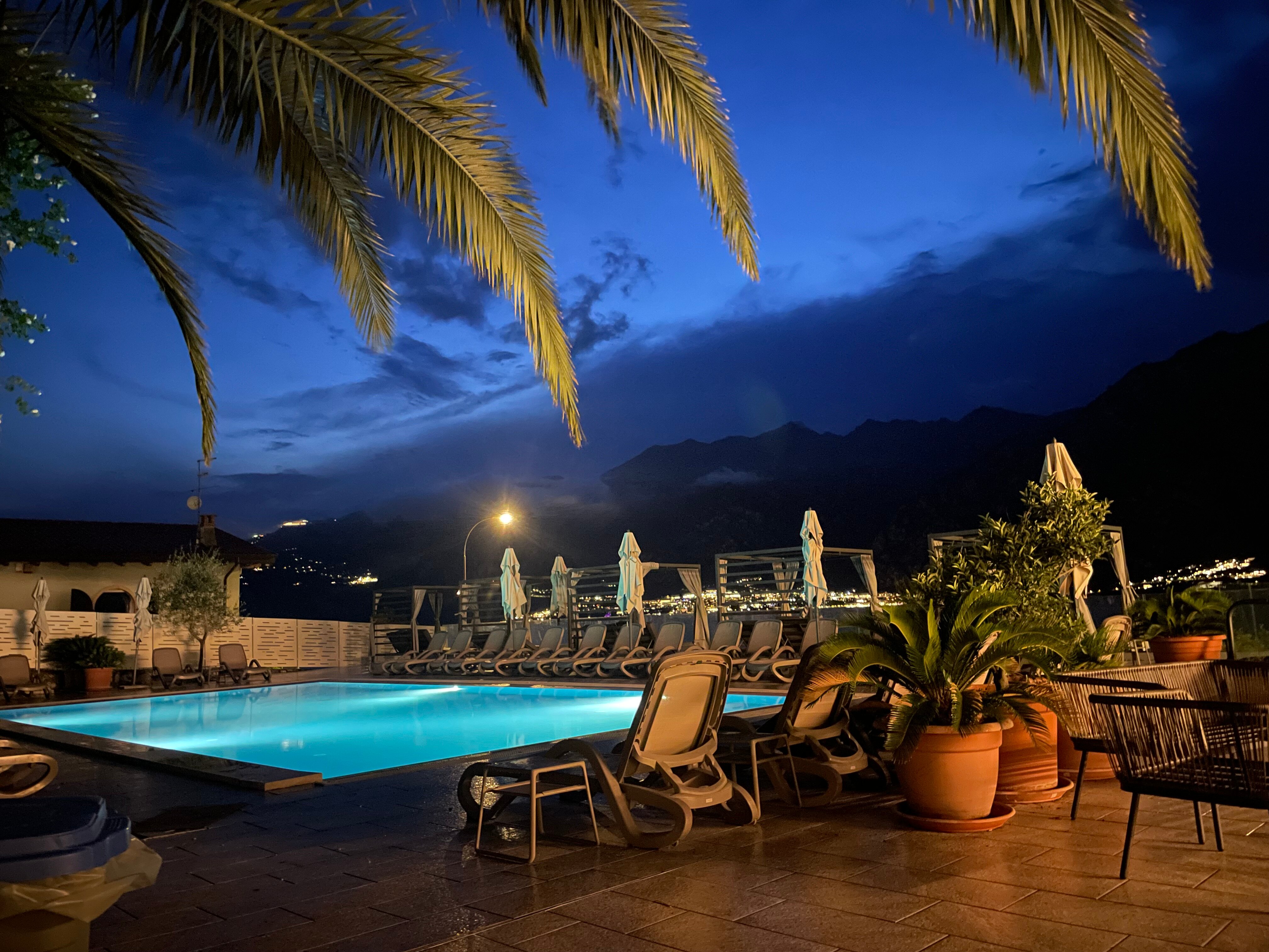 Hotel Sole Malcesine-泳池