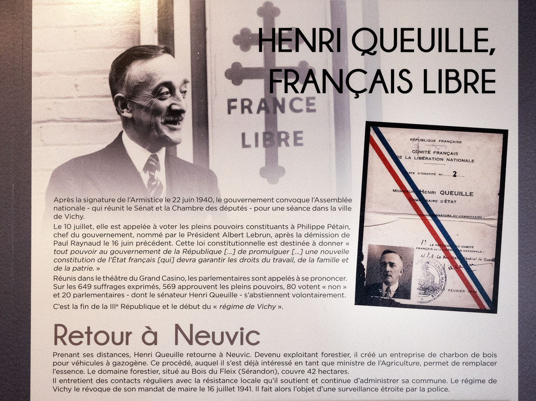 Musée Départemental de la Résistance Henri Queuille-Neuvic必去景点