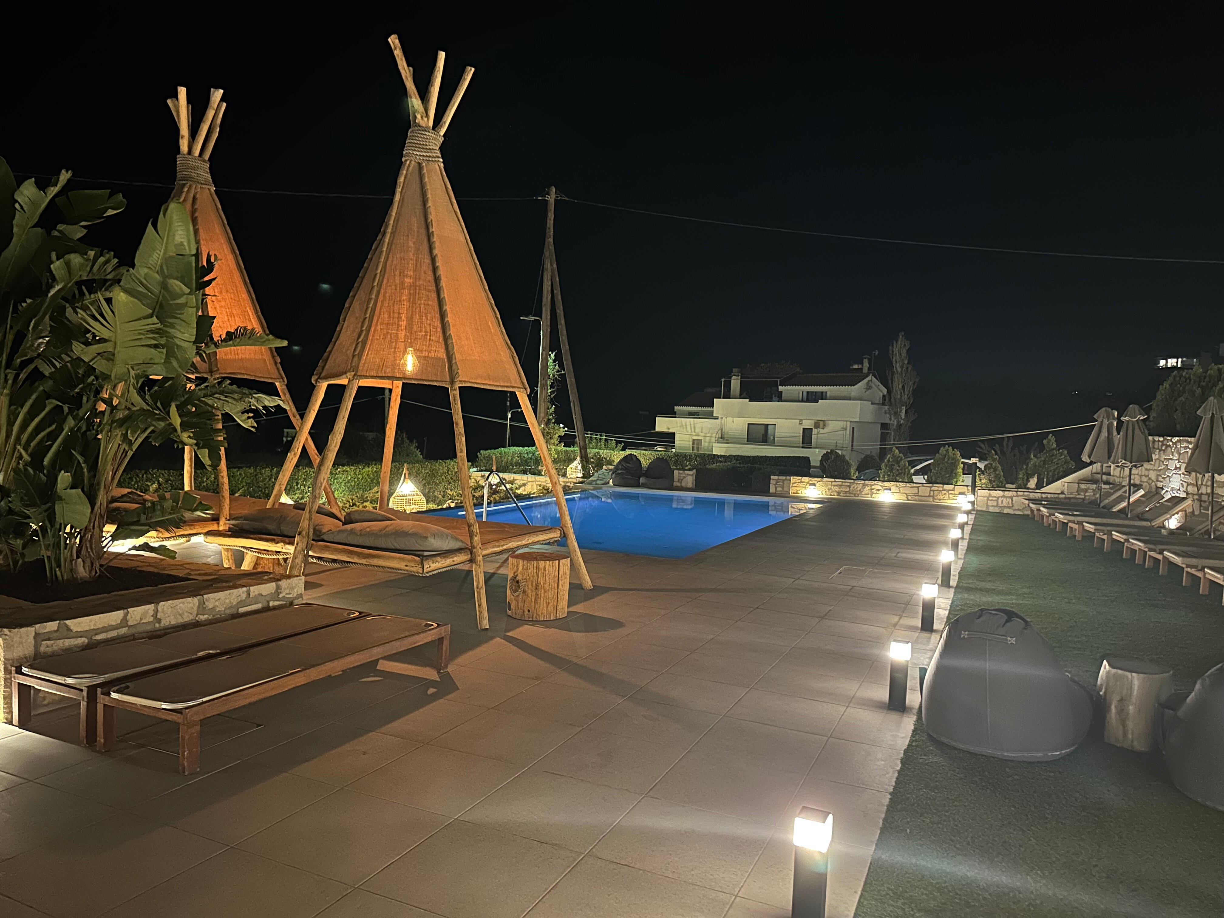 Irida Hotel - Agia Pelagia-泳池