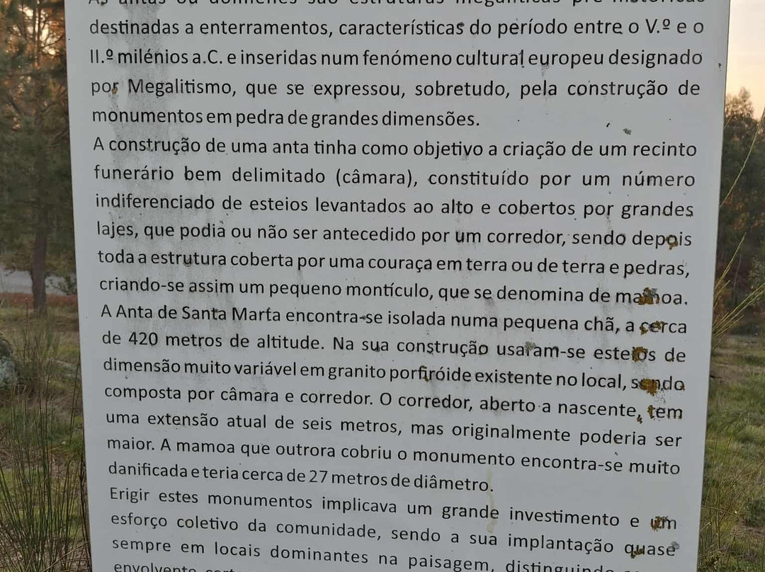 Anta De Santa Marta-Penafiel必去景点