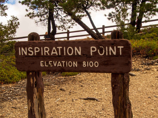 Inspiration Point-布莱斯峡谷国家公园必去景点