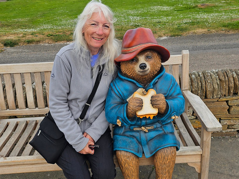 Paddington Bear Statue/bench-John O'Groats必去景点