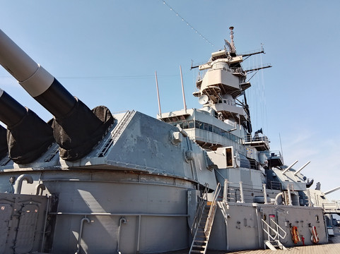 Battleship Wisconsin at Nauticus-诺福克必去景点