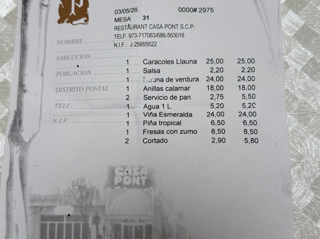 Restaurant Casa Pont
