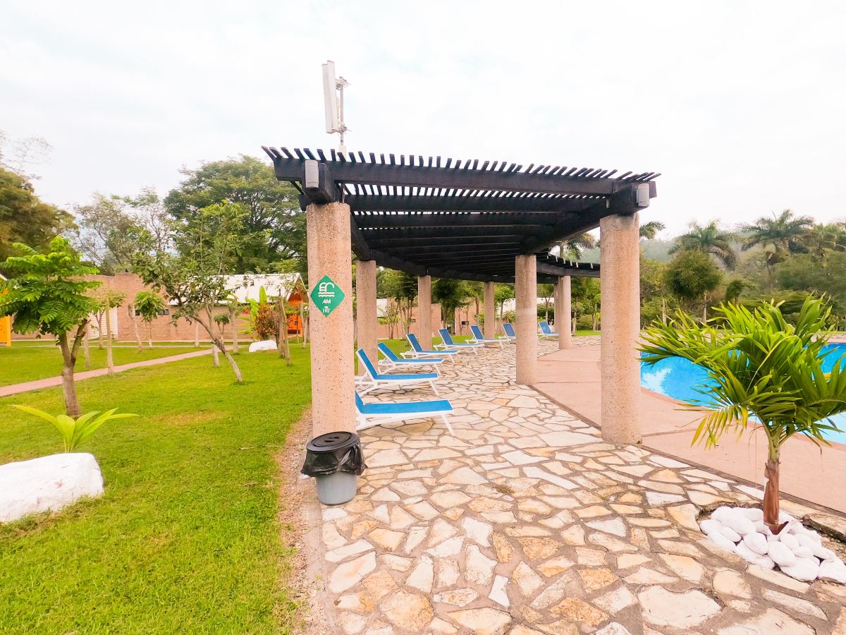 Hotel Real Tamasopo-泳池