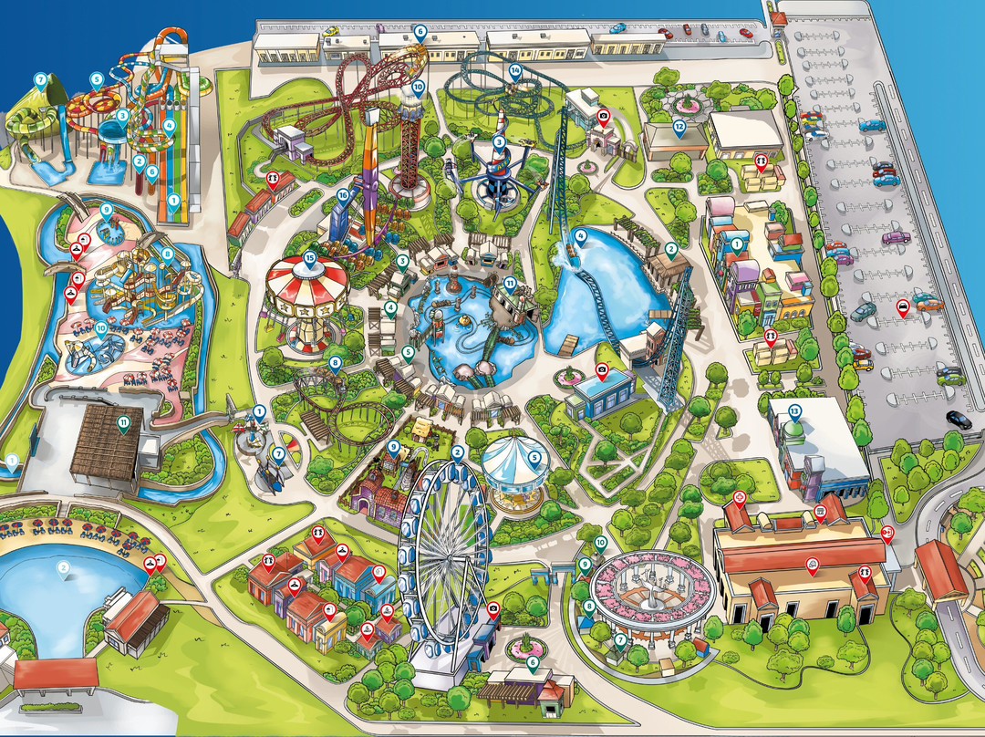 Tetysblu Theme Park景点图片