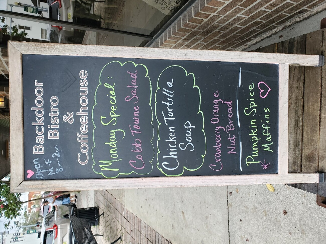 Backdoor Bistro & Coffee Shop