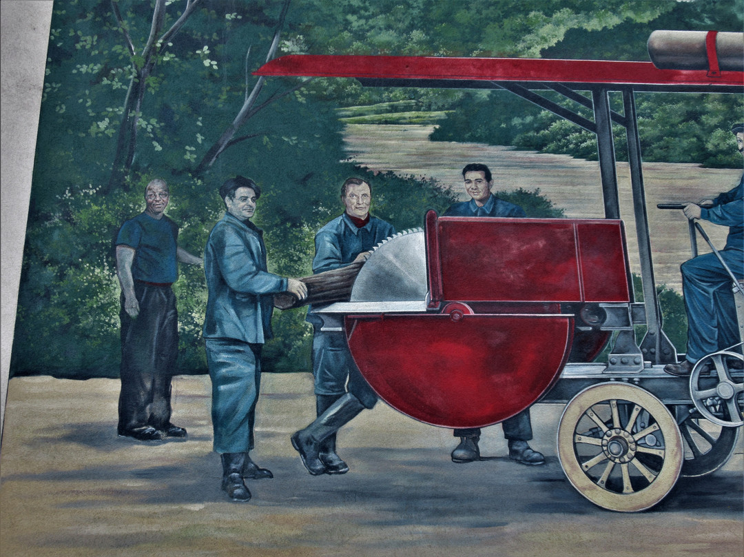 Fresque "Le bois"景点图片