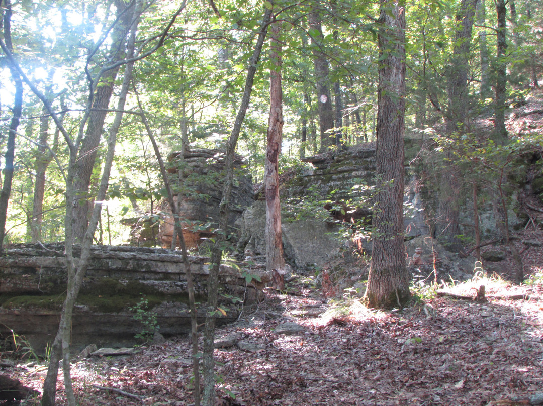 Pivot Rock and Natural Bridge-尤里卡斯普林斯必去景点