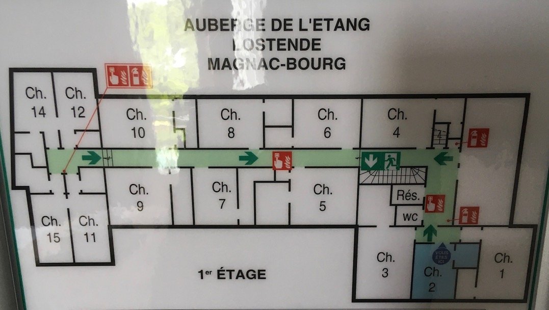 Logis Auberge de l'Etang-浴室
