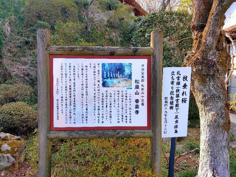 Shufuzan-Ongakuji Temple - No. 23 Pilgrimage-秩父市必去景点