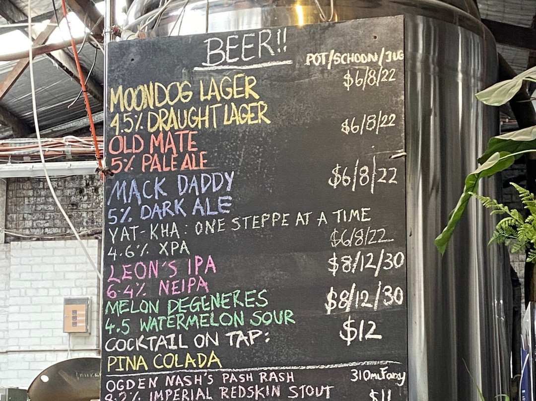 Moon Dog Craft Brewery-Abbotsford必去景点