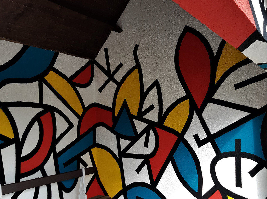 Fresque "Abri bus 2"景点图片