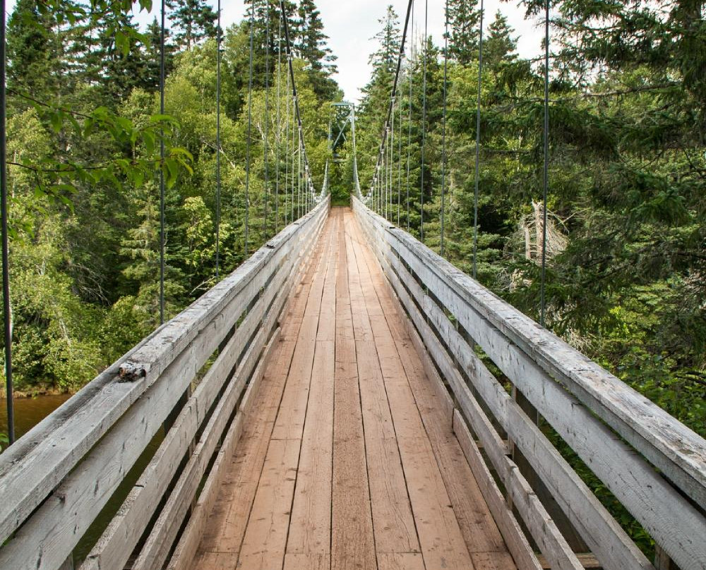 Hardy旅游景点-Tidnish Suspension Bridge