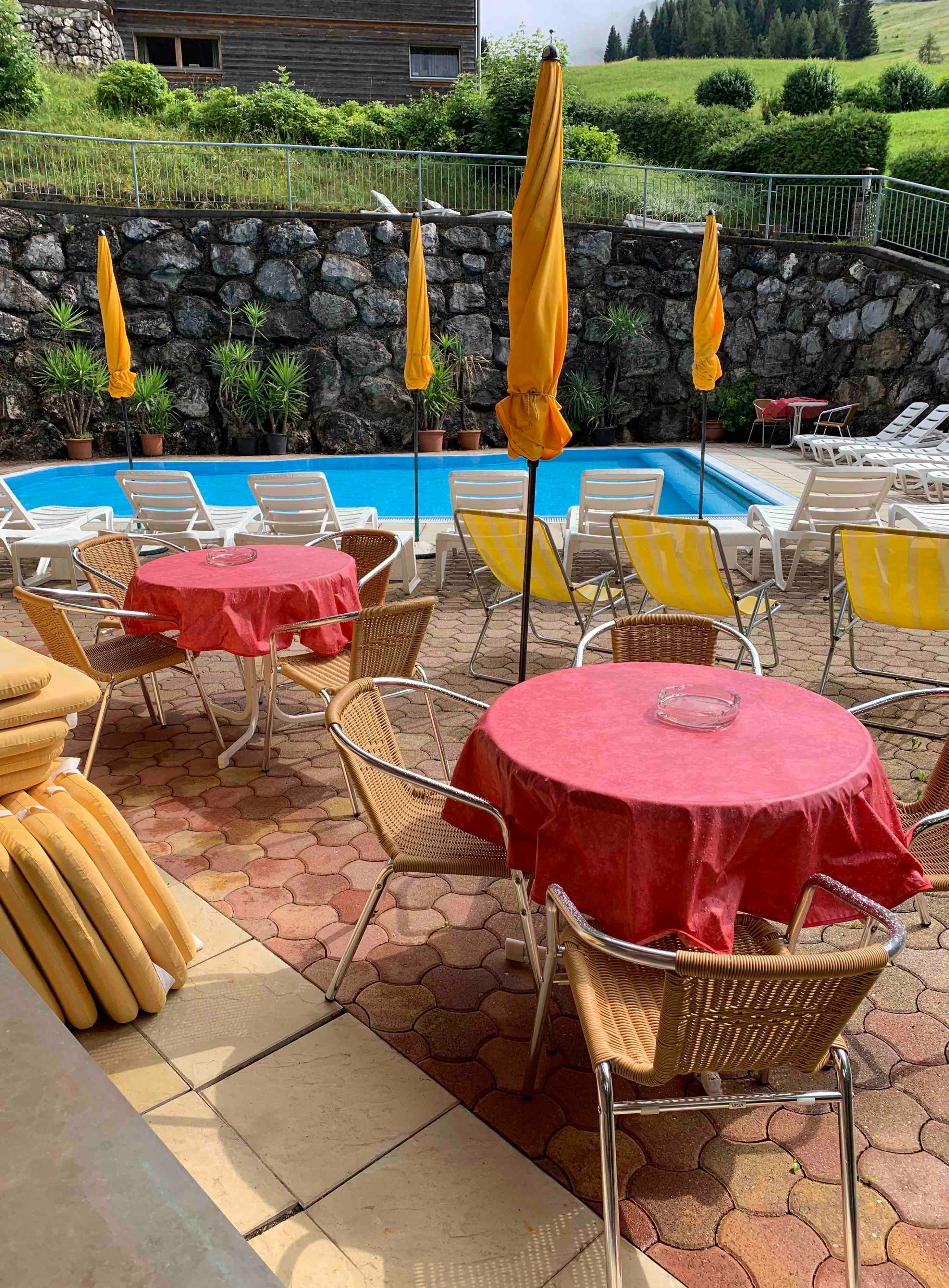 Sporthotel Unser Loisach-泳池