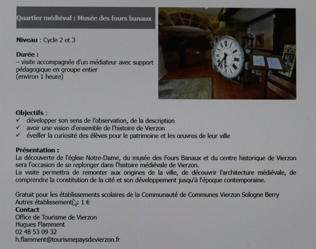 Musée des Fours Banaux-Vierzon必去景点