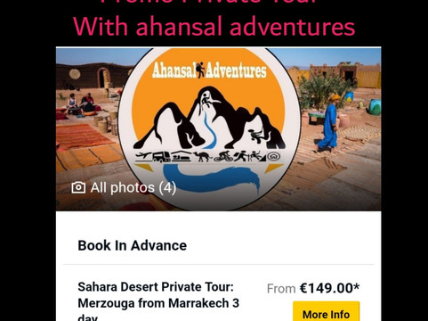 Ahansal adventures-马拉喀什必去景点