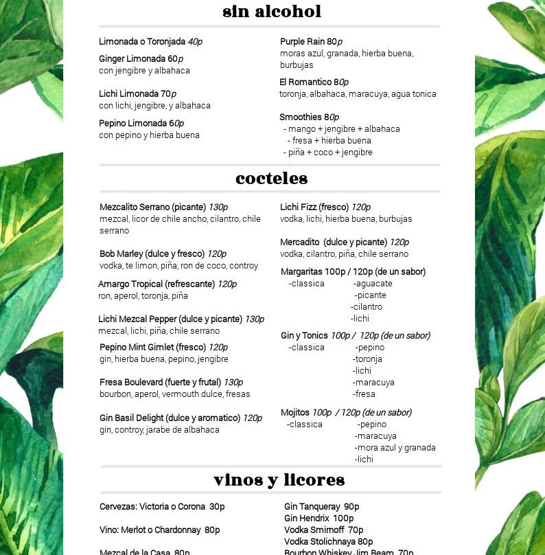 Amor Tropical Cocktail Bar & Kitchen景点图片