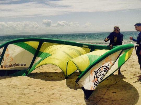 Oscar Kite Piratas - Freedom Kite School-塔里法必去景点