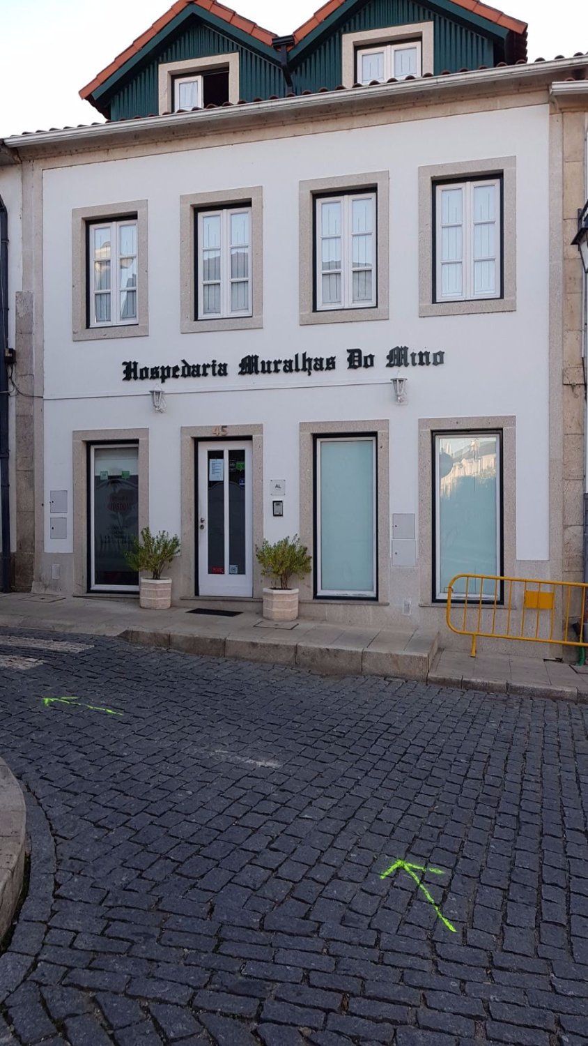 Hospedaria Muralhas do Mino-浴室