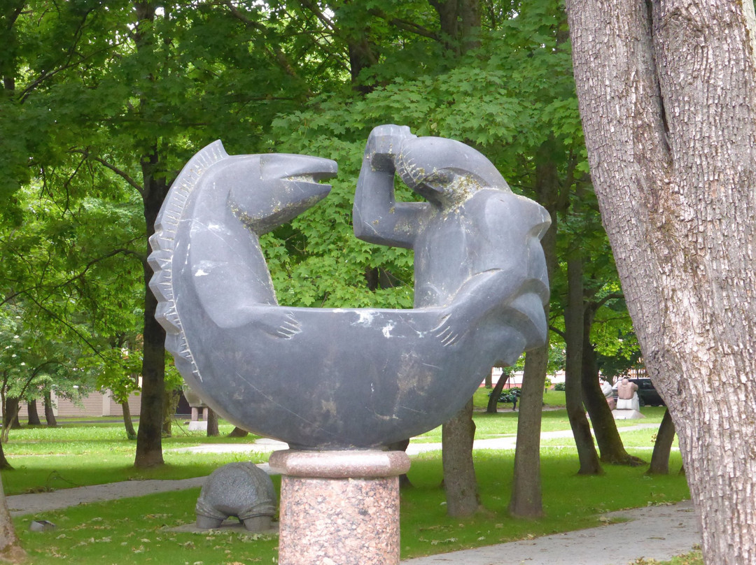 Martynas Mažvydas Sculpture Park景点图片