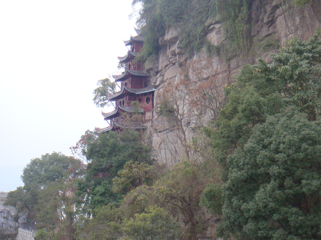 石宝寨景点图片