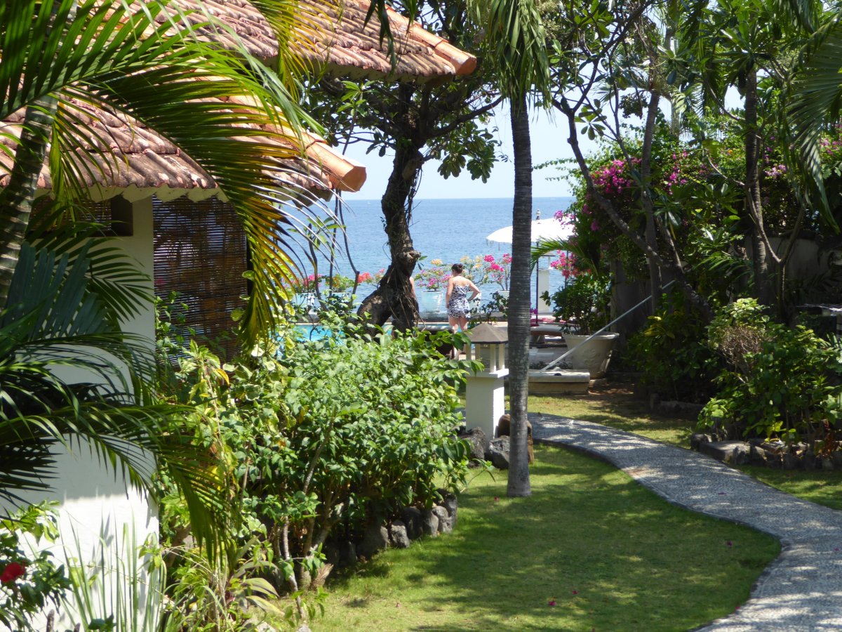 肯巴厘海滩简易别墅酒店-浴室