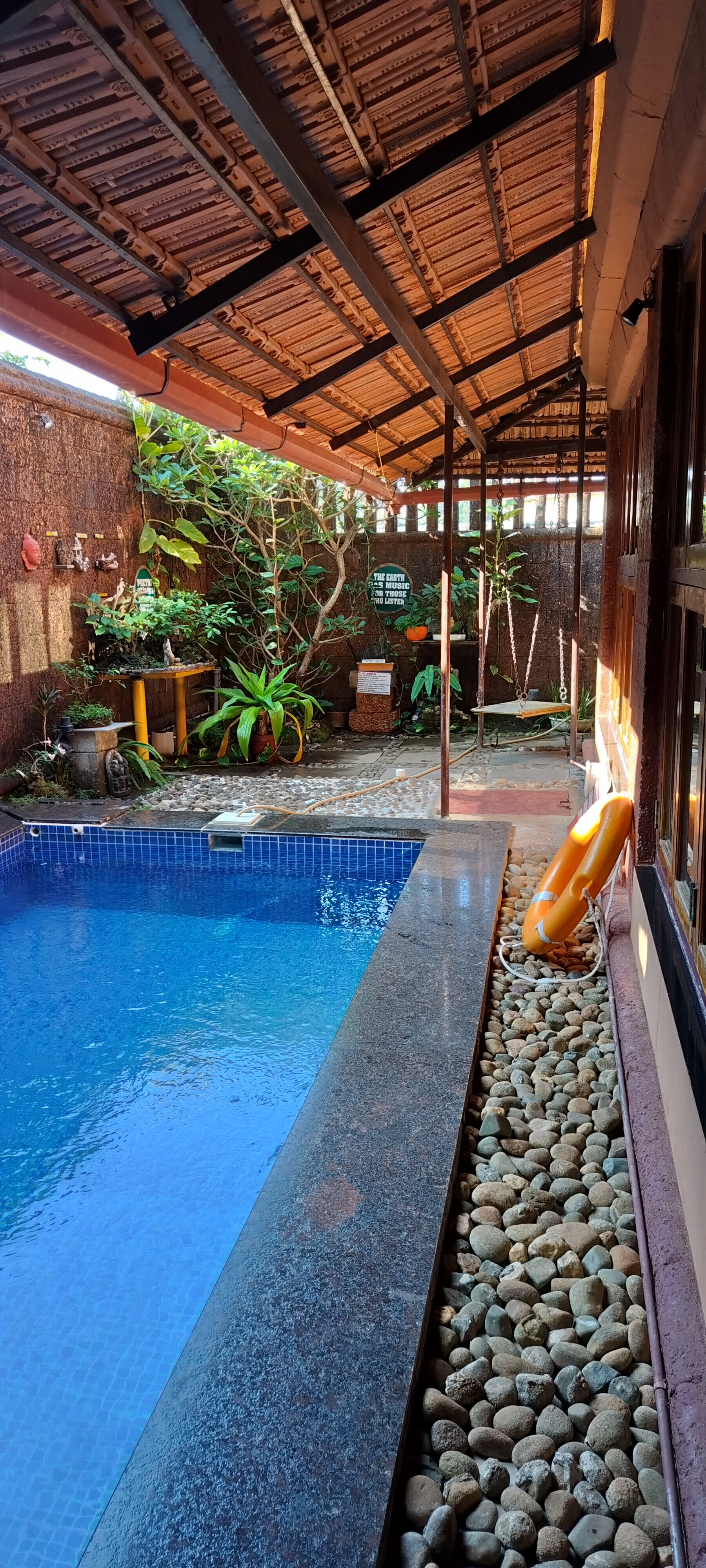 Vedic Village Homestay Gokarna-泳池
