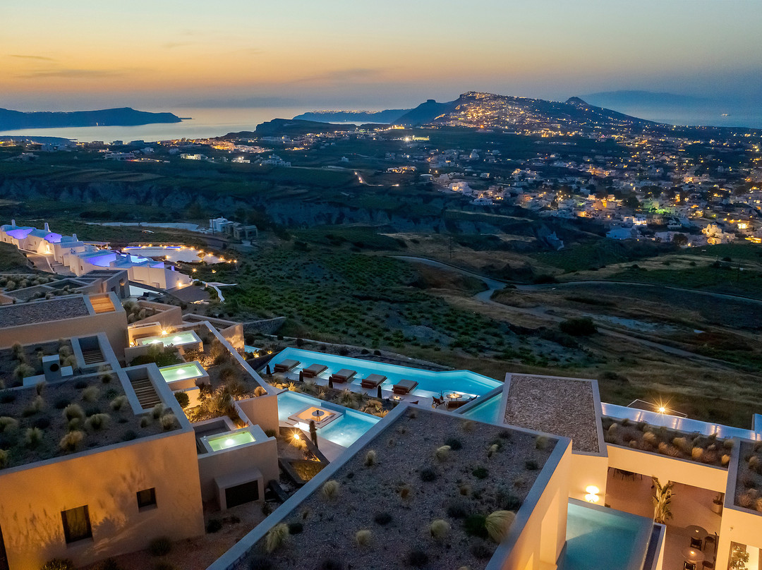 Exo Gonia酒店住宿-North Santorini Luxury Spa Hotel