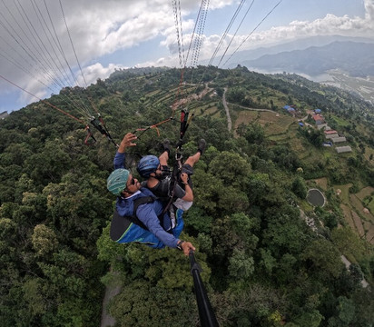 Blue Sky Paragliding-博卡拉必去景点