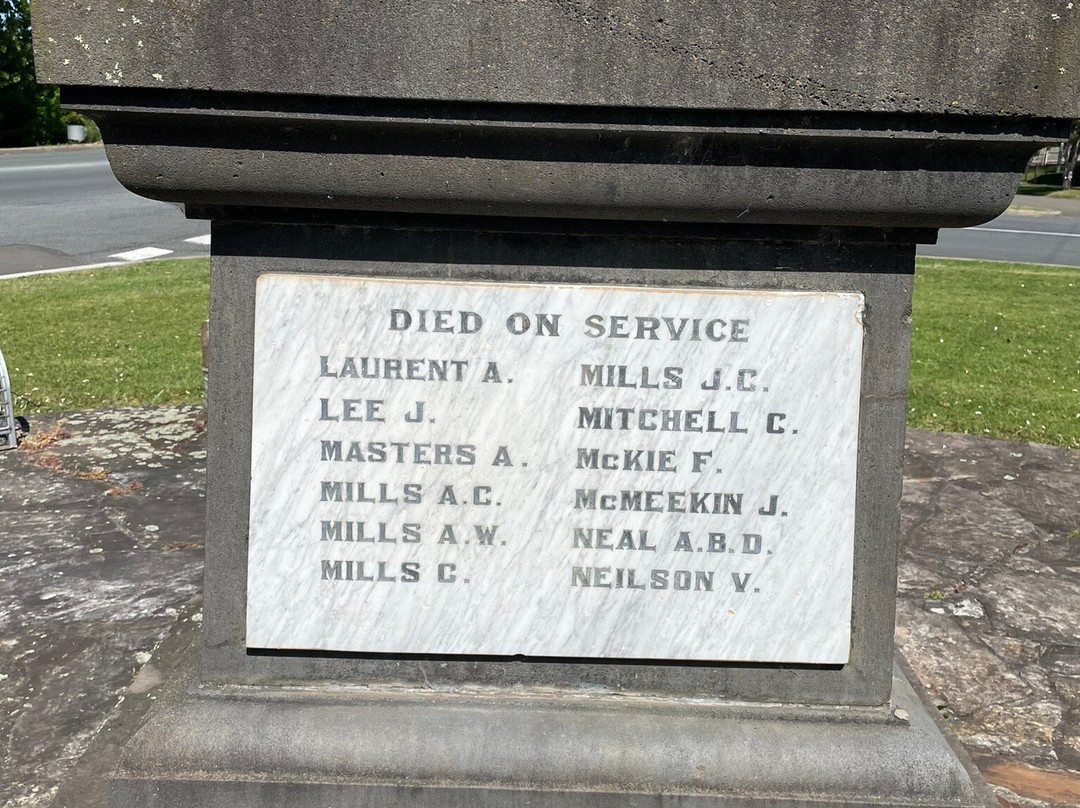 Bruthen War Memorial