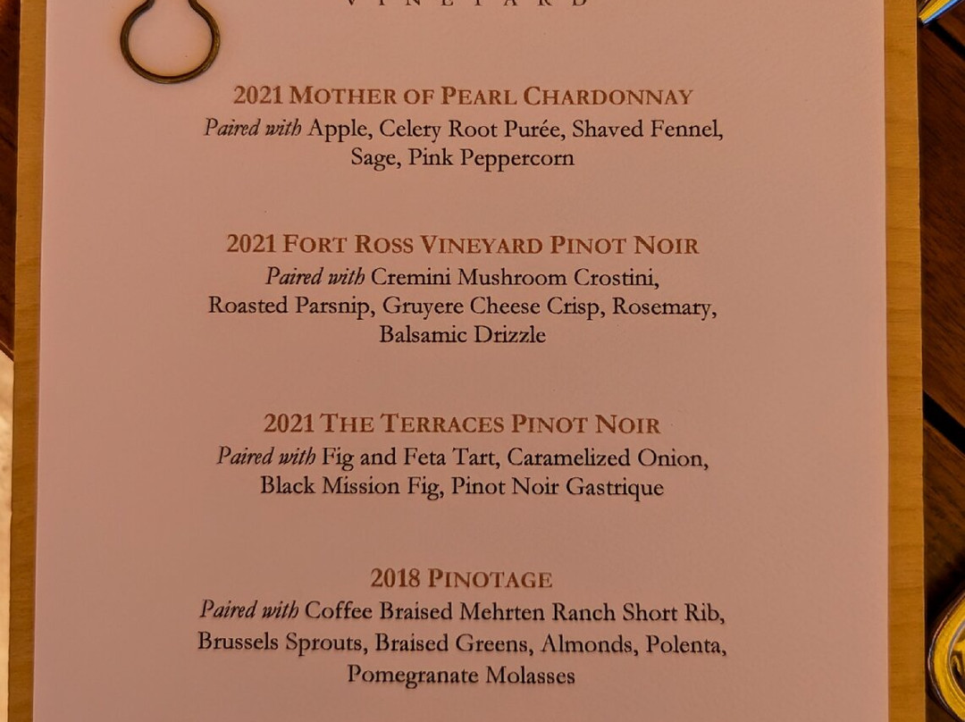 Fort Ross Vineyard & Winery景点图片